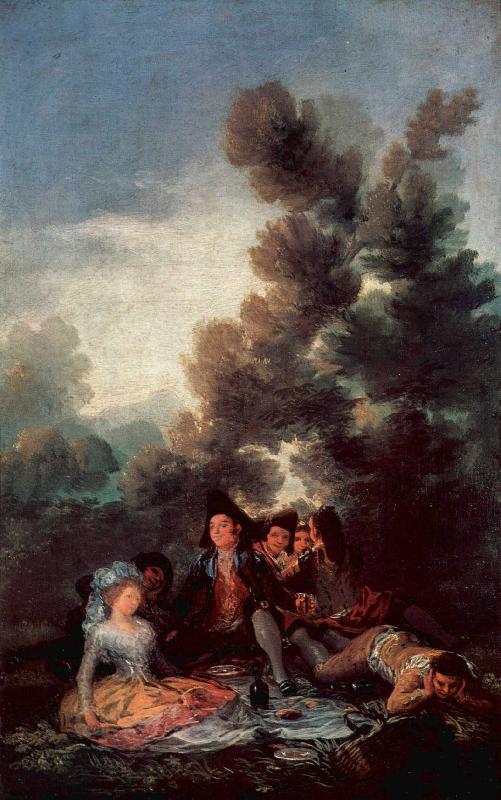 Francisco de Goya Entwurfe fur die Wandteppiche zur Ausschmuckung der Konigl